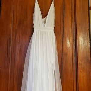 Beach wedding dress